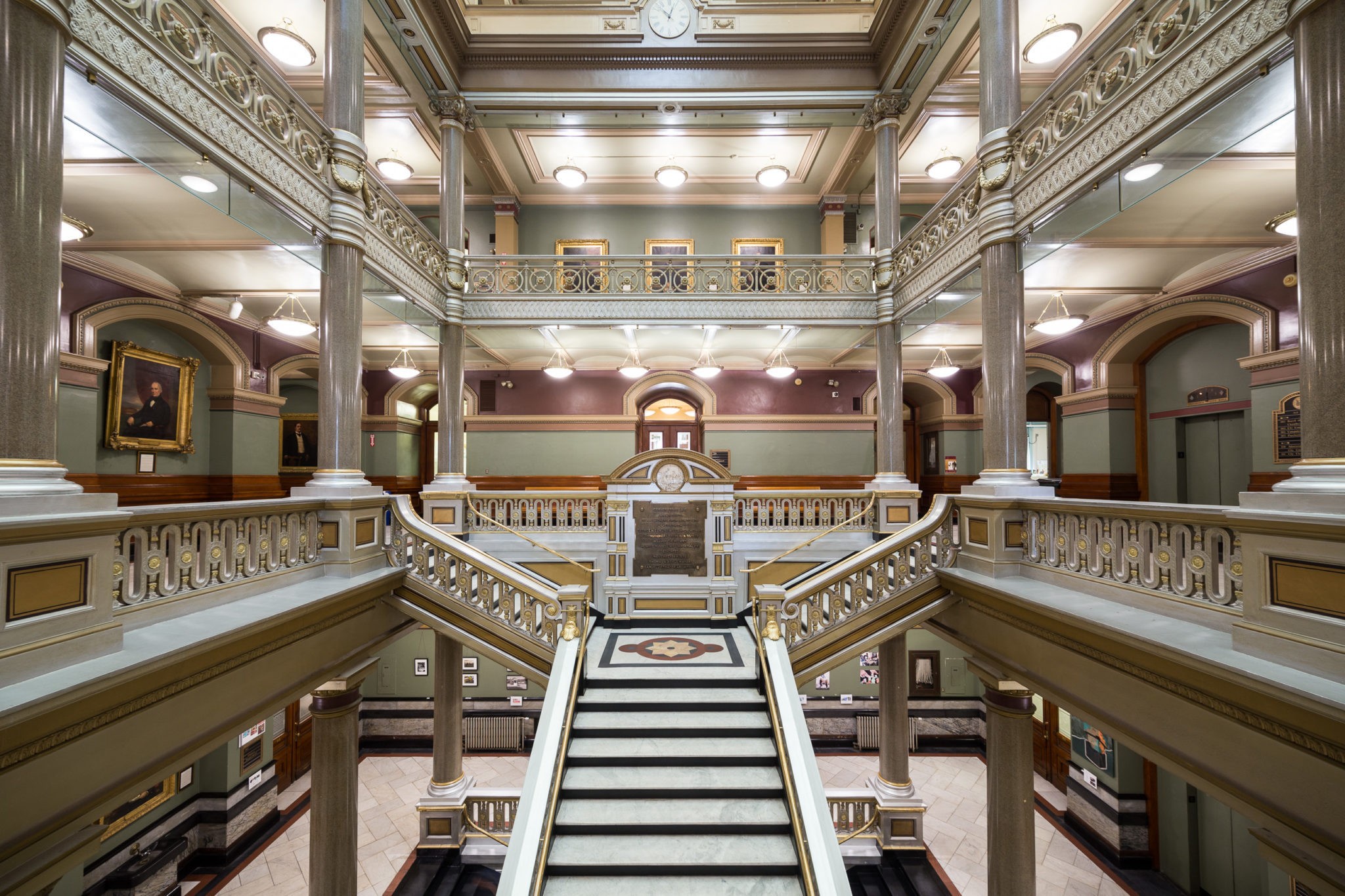 Atrium of Providence City Hall.