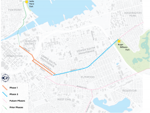 City Walk map