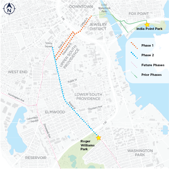 City of Providence City Walk map for web small v2 City of Providence