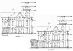 Planning - Drawing of WC Elevation