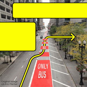 bus lane turn story