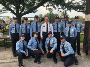 Police Explorers w/the Chief