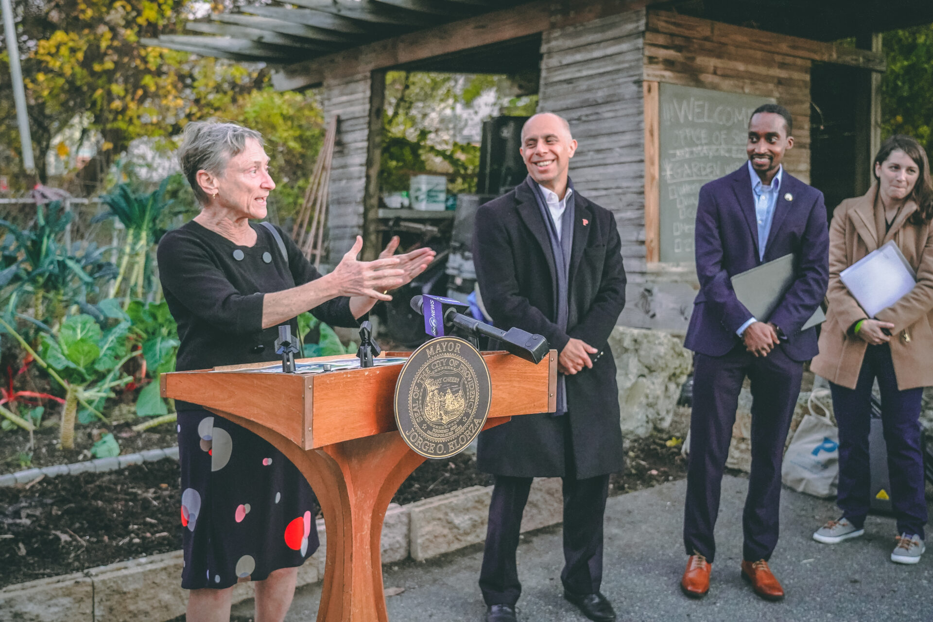 Mayor Elorza Joins Environmental Partners to Release Municipal Composting Report