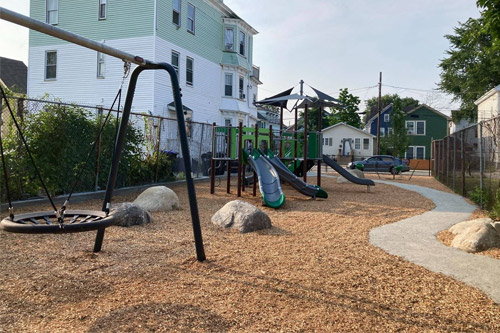 view of Annie Morris Park in Providence