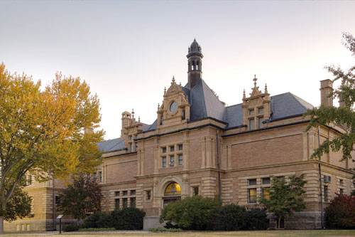 exterior view of the museum of natural history