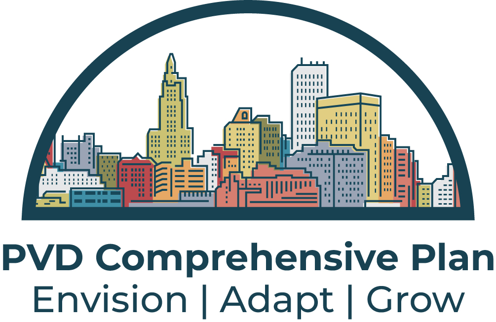Providence Comprehensive Plan logo - Envision, Adapt, Grow