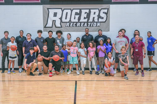 photo of kids at the Rogers Recreation Center