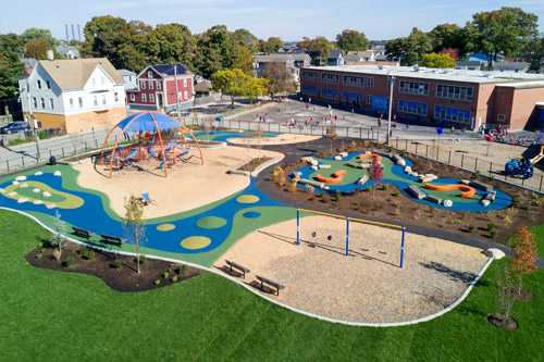 photo of a playground