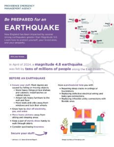 Earthquake PDF Front Page