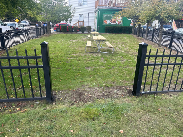 photo of picnic tables