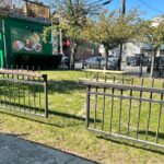 photo of picnic tables