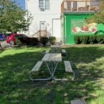 photo of picnic tables