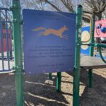 a photo of a playground structure