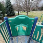 Hopkins Park playground from the slide