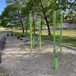 photo showing playground features