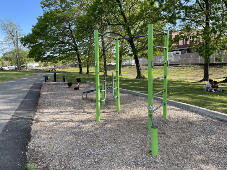 photo showing playground features
