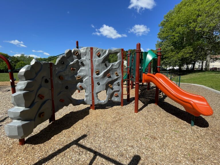 photo of a playground structure