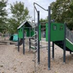 photo showing playground structures