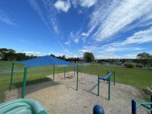 Hopkins Park view from play structure