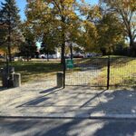 photo showing the entrance to a providence park