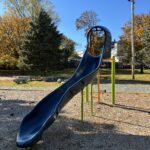 photo showing a slide