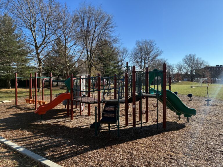 photo of a playground structure