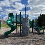 Hopkins Park play structure for ages 5-12