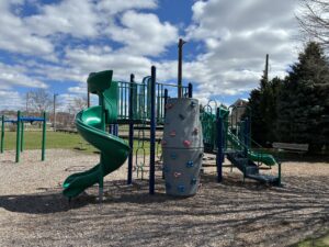 Hopkins Park play structure for ages 5-12