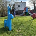 photo of playground structures