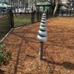 Photo showing a musical instrument at the playground at Burnside Park