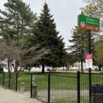 photo showing the entrance to the Clarence Street PLayground