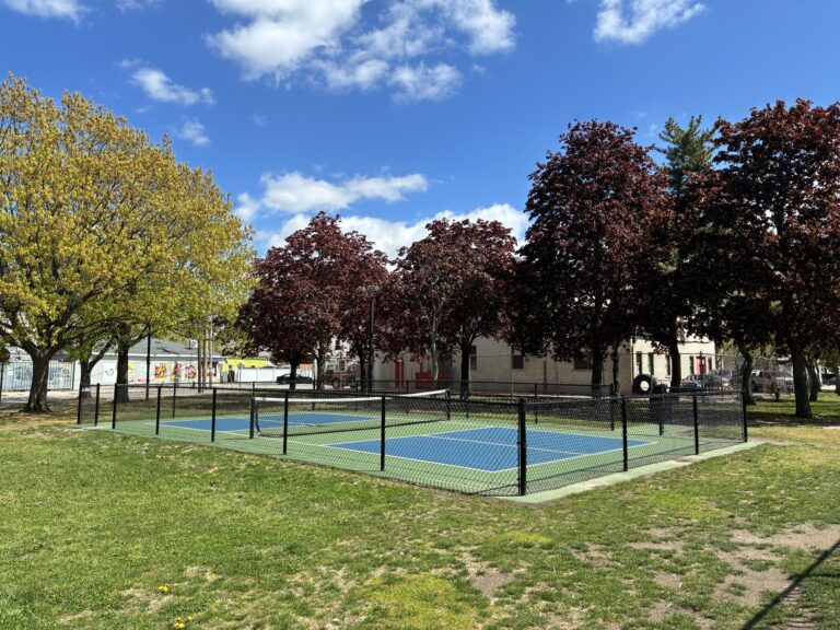 photo of a pickleball court