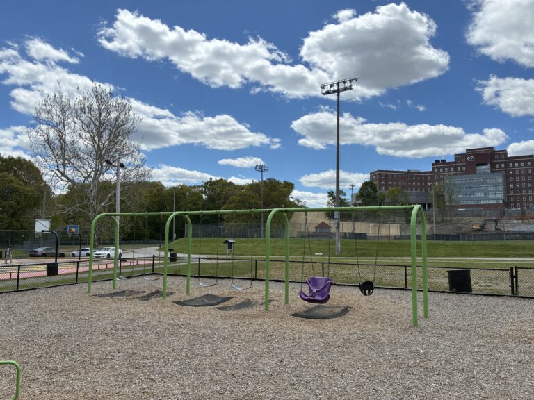 photo of swingset