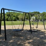 photo of swingsets