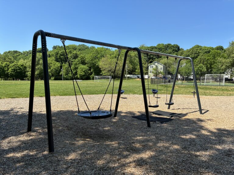 photo of swingsets
