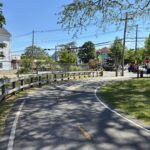 photo of a bike path