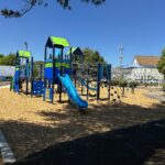 George J West Park Playground for ages 5-12