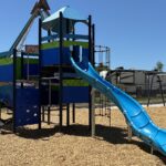 George J West Park Tall Slide