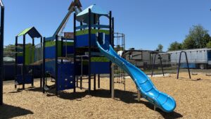 George J West Park Tall Slide