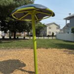 photo showing a playground structure