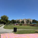 photo of a grass field and walking paths in a providence park