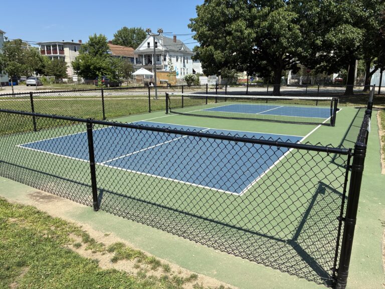 photo of a pickleball court