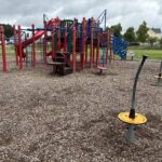 photo showing a playground structure