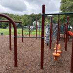 photo of a playground structure