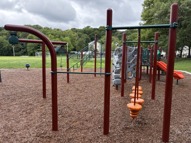 photo of a playground structure