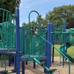 Hopkins Park play structure for ages 5-12
