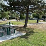 photo of seating and picnic areas