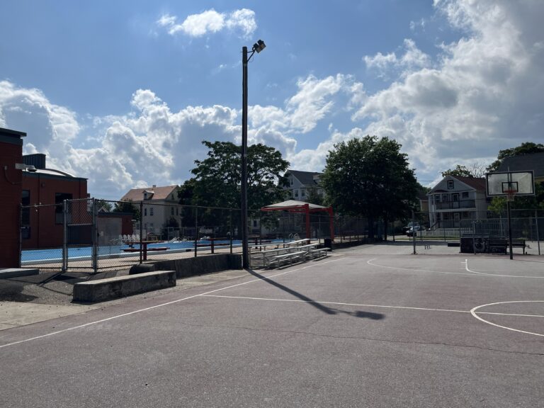 photo of basketball courts
