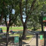Photo showing playground structures