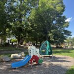Photo showing playground structures
